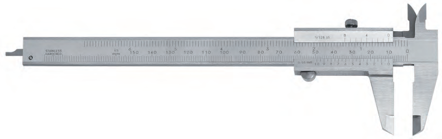 Posuvné měřítko pro levou ruku s nastavením momentu 150/0,02 mm/inch (HT-102-10)