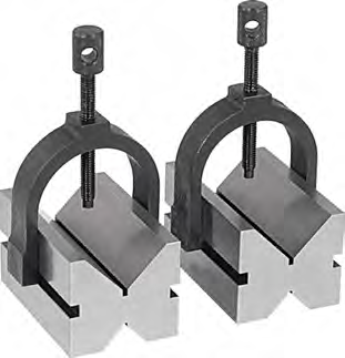 Pár prizmatických X bloků s pružinovou sponou 70 x 45 x 41 mm (HT-580-31)