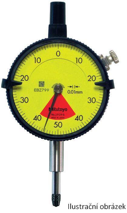 2929SB-62: Jednootáčkový číselníkový úchylkoměr MITUTOYO 0,8/0,01mm