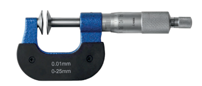 Analogový mikrometr s talířkovými doteky 50-75/0,01 mm (HT-200-62)